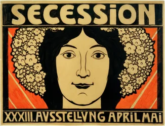 Plakatentwurf für die XXXIII. Secessions-Ausstellung